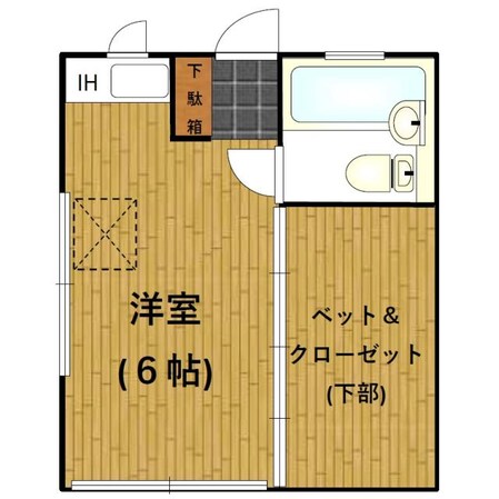 シャインノーブル本庄の物件間取画像